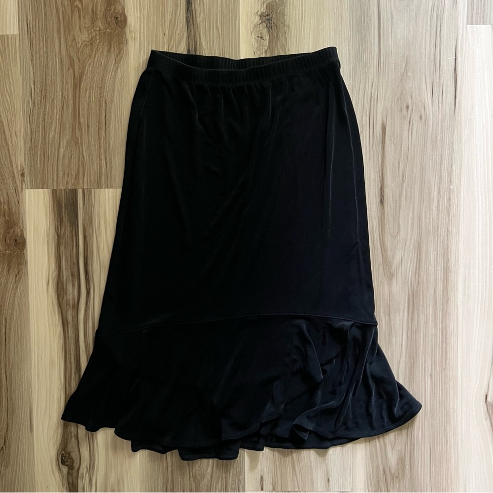 Vintage Chico’s Black Midi Skirt